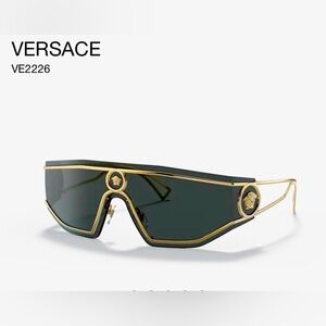 Authentic Versace women’s shield sunglases